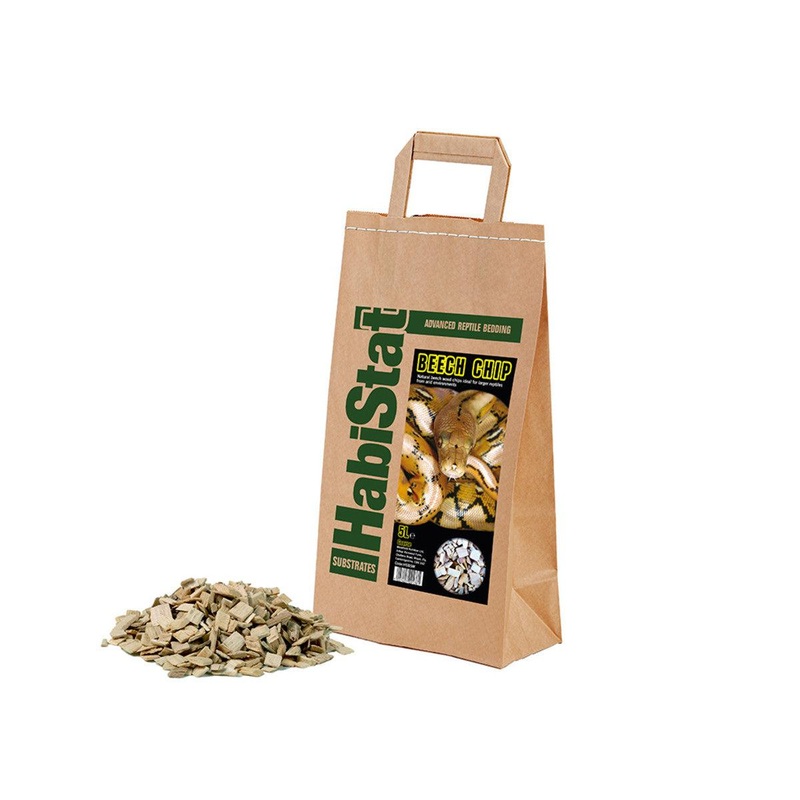 HabiStat Beech Chip Substrate Course 5L