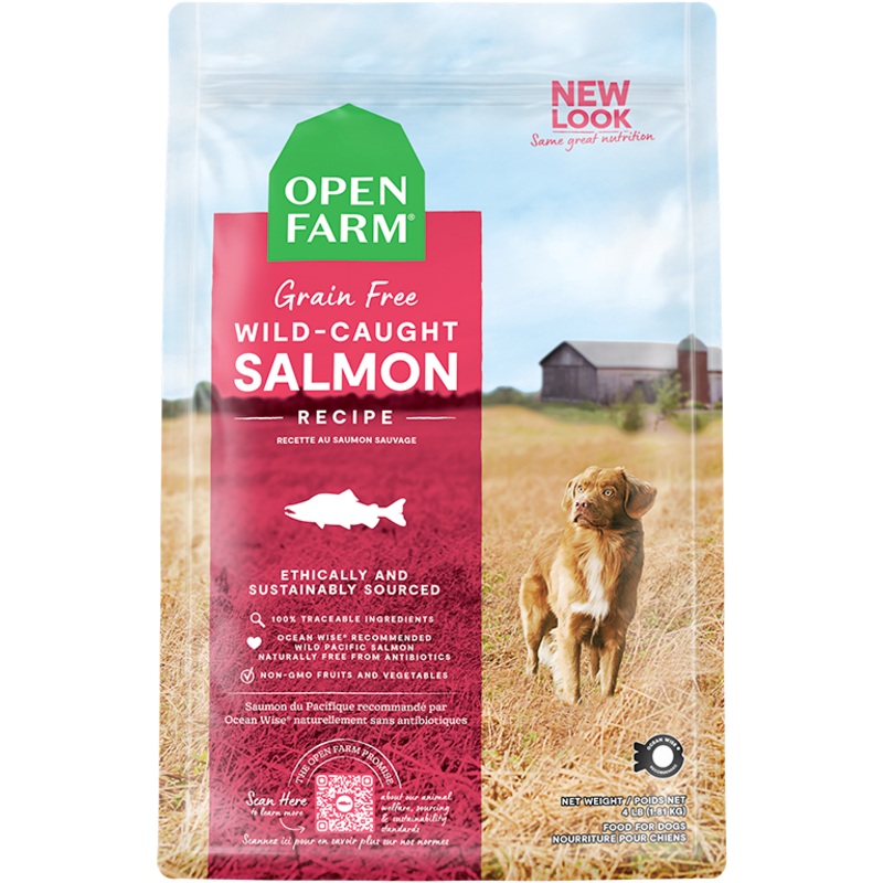 Open Farm Wild-Caught Salmon Grain-Free Dry Dog Food