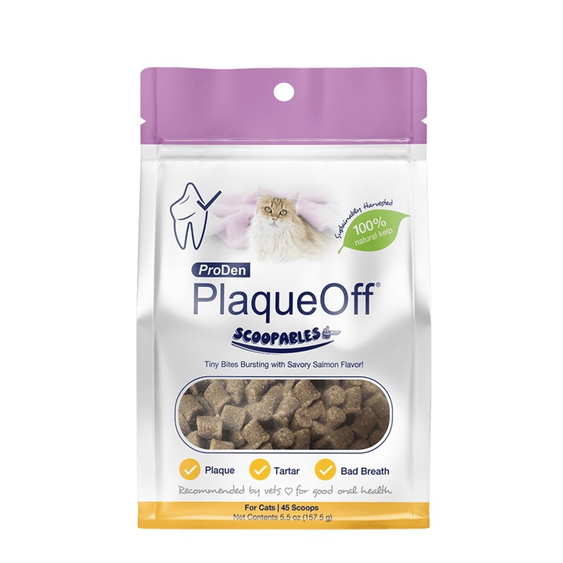 Plaque off Scoopables for Cats 5.5oz Bag Cat
