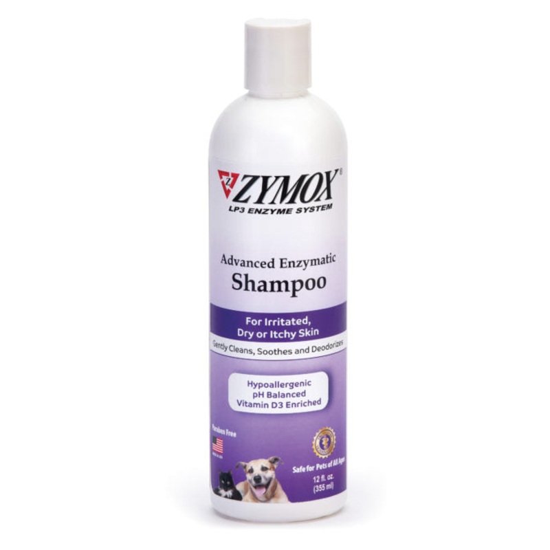ZYMOX Advanced Enzymatic Shampoo for Dogs and Cats 12 oz