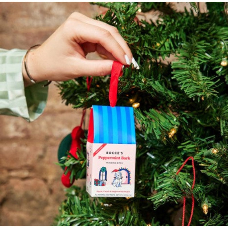 Bocce’s Peppermint Bark Ornament 2oz