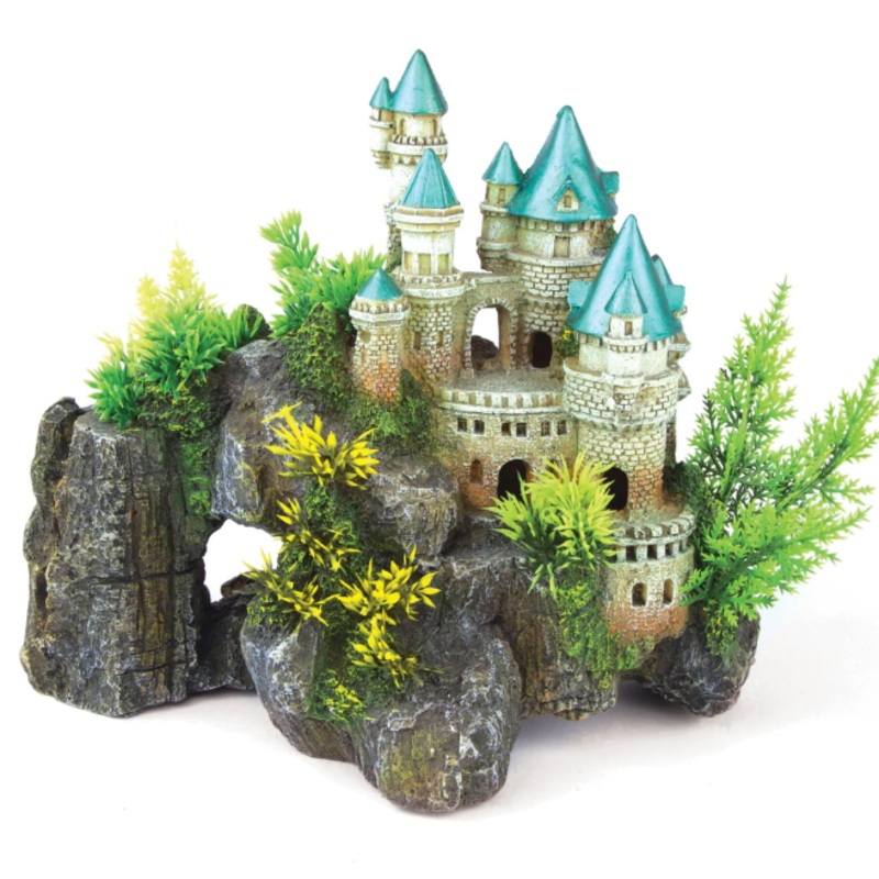 Kazoo – Mountain Castle With Plants Large