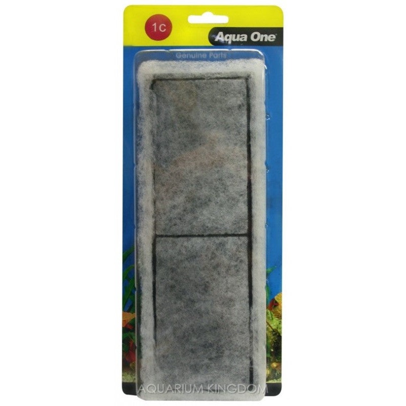 AQUA ONE FILTER CARTRIDGE 1C CARBON CARTRIDGE 2PK