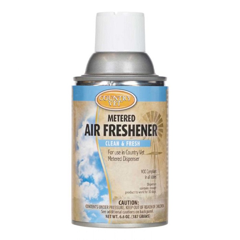 Country Vet Metered Air Freshener Spray Cinnamon & Spice 5.3 oz