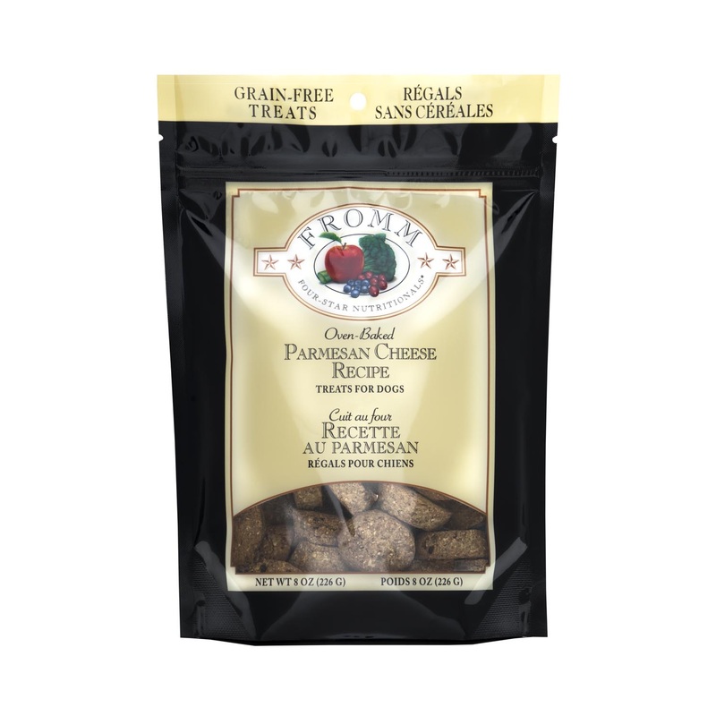 Fromm Four-Star Parmesan Cheese Dog Treats 8 oz