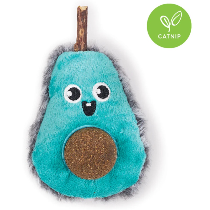 KAZOO CAT TOY KITTY PLAY PLAYFUL AVOCADO WITH CATNIP