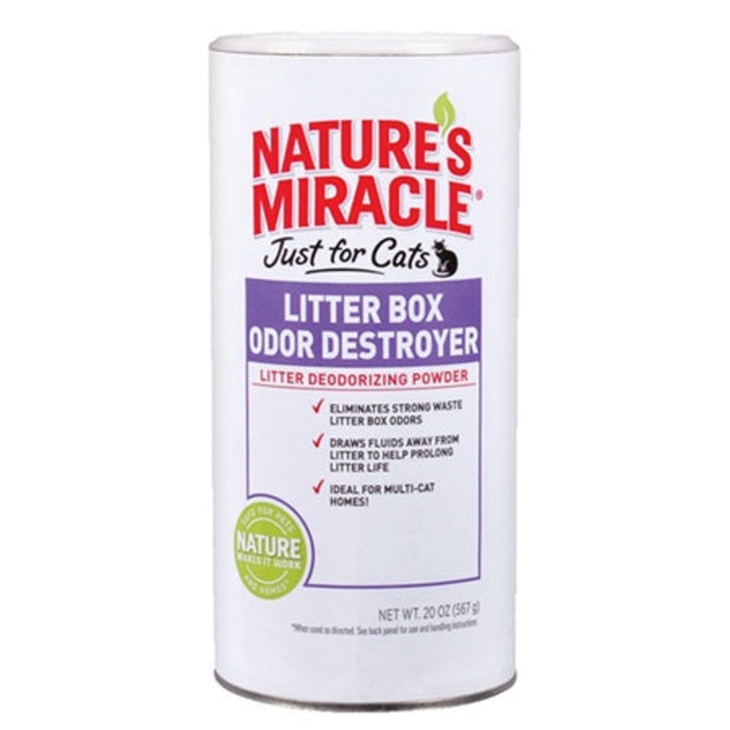 Natures Miracle Litter Box Odor Destroyer Powder