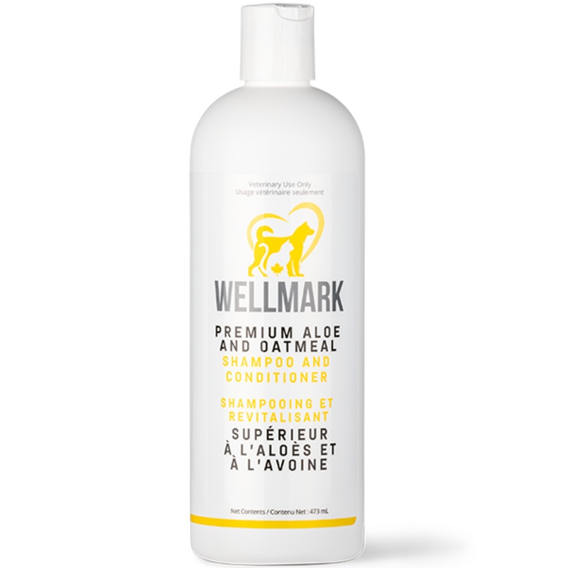 Wellmark Aloe & Oatmeal Shampoo & Conditioner 473ml Dog & Cat