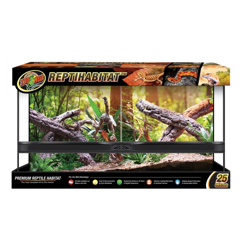 Zoo Med Naturalistic Terrarium Double Door – 25 Gallons 25 Gallons