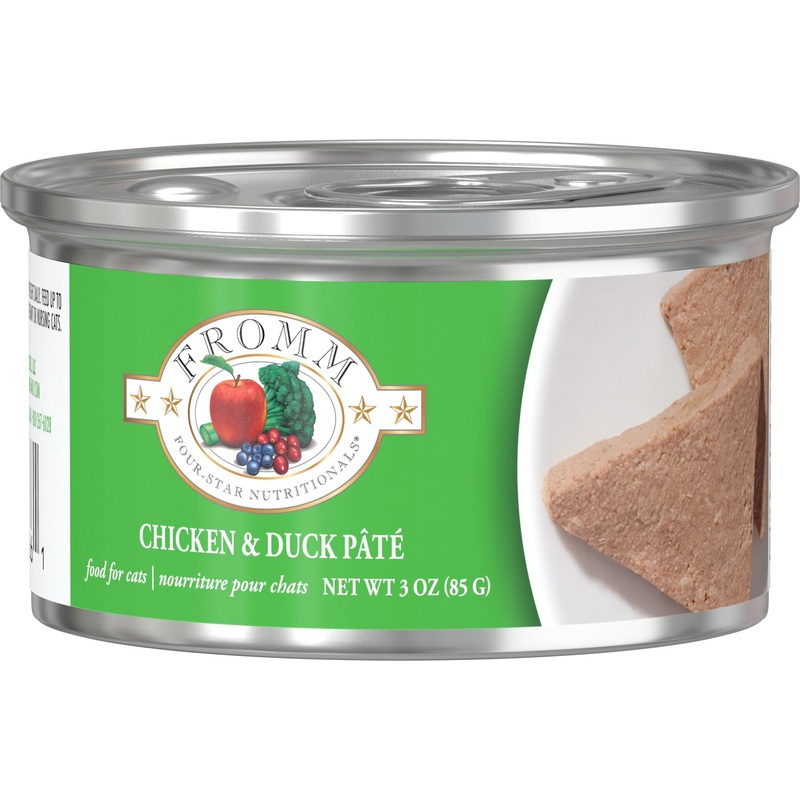 Fromm Four-Star Grain-Free Chicken & Duck Pate for Cats 3 oz