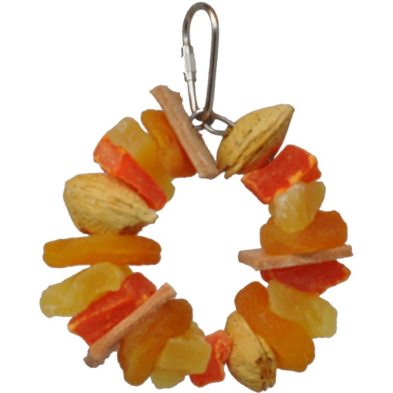 Happy Beaks Tropical Delight Fruit & Nut Ring Jr.