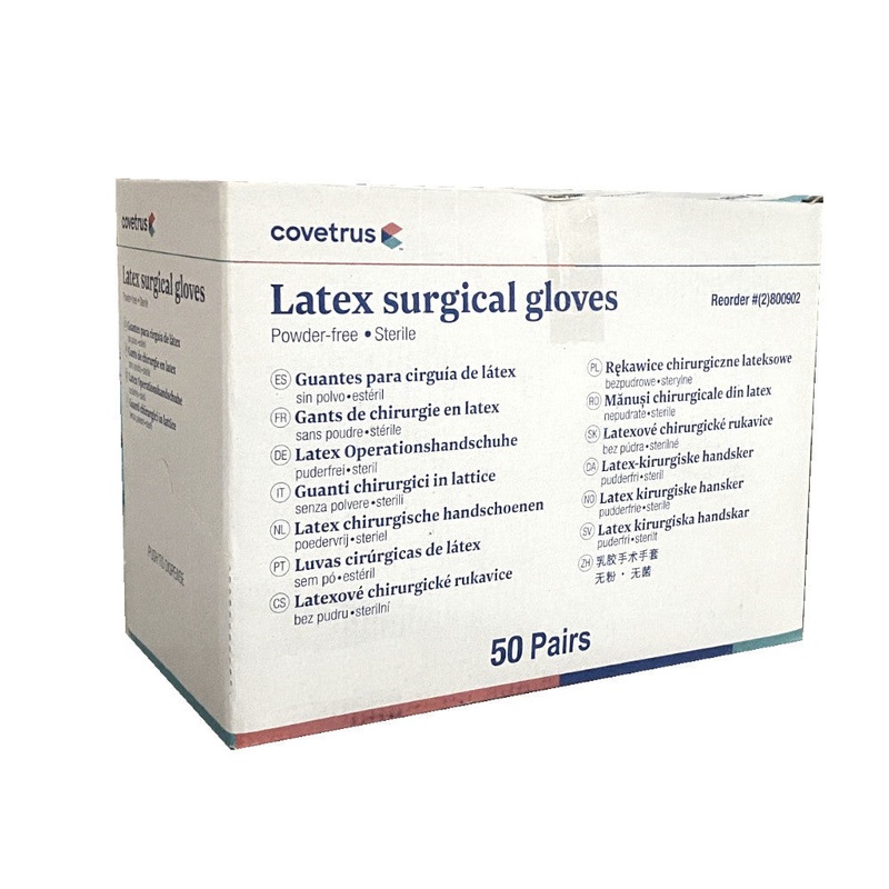 Sterile Surgeons Gloves – latex powder free – Size 8 50