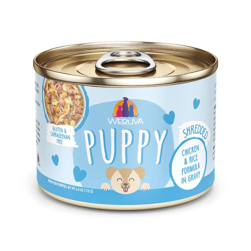 Weruva Chicken & Rice Formula in Gravy Wet Dog Food 14 oz