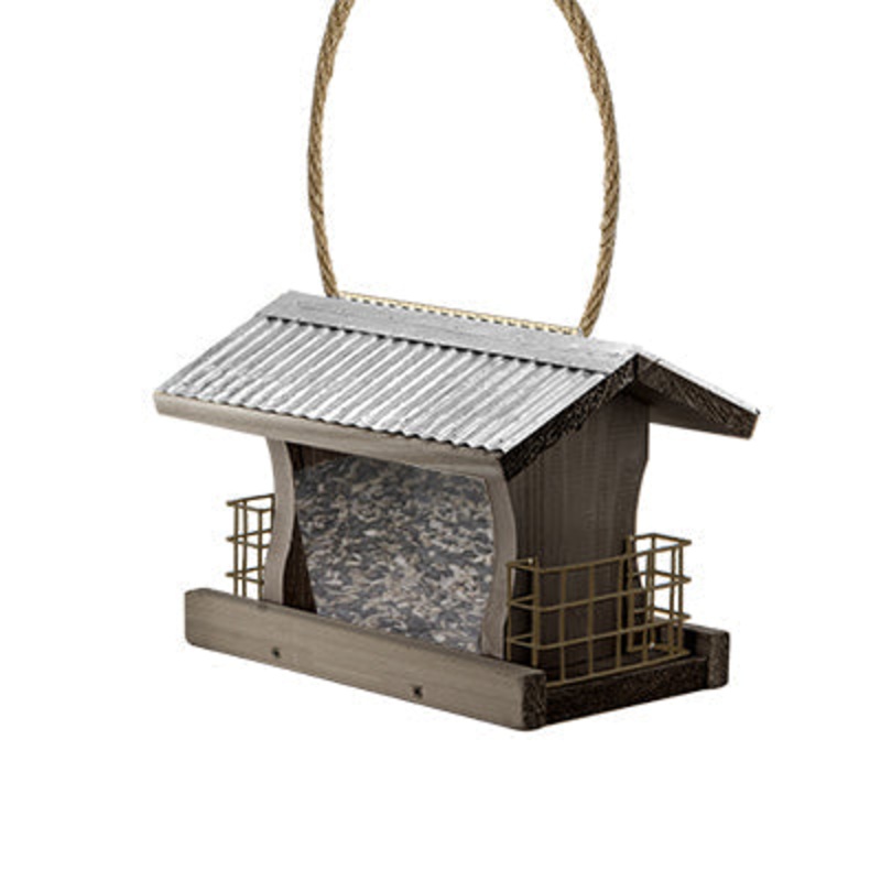 Woodlink Rustic Farmhouse Ranch Feeder with Suet Cages 1-Count