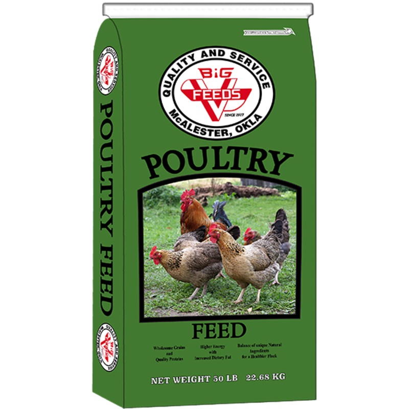 Big V 20% Allway All Flock Pellet 50lb