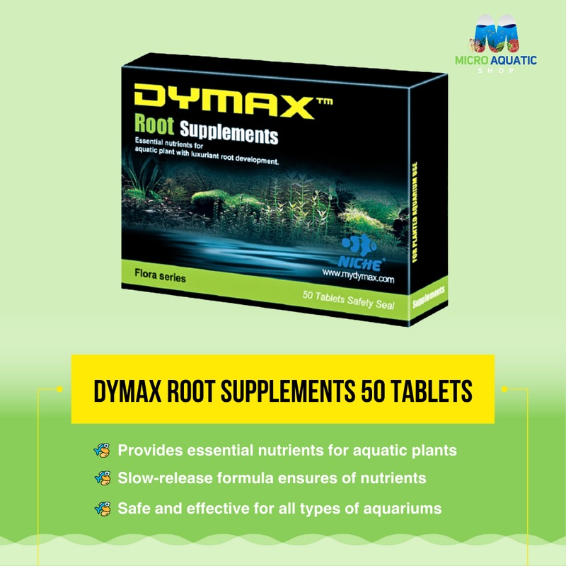 Dymax Root Supplements 50 Tablets 1 box