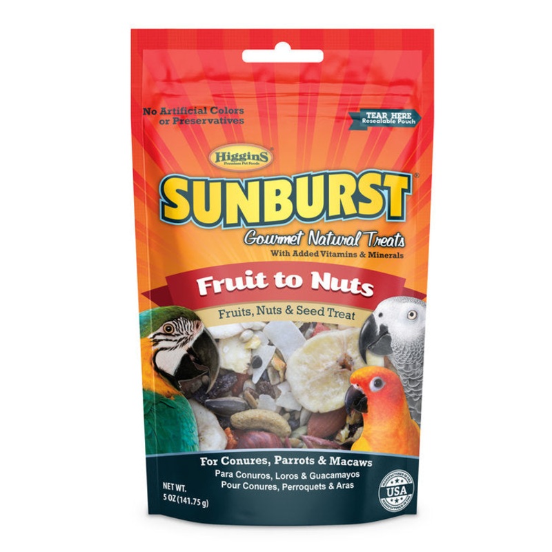 Higgins Sunburst Fuit to Nuts 5oz Treat
