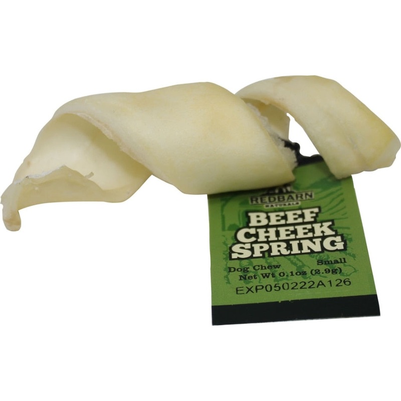 Redbarn Naturals Beef Cheek Spring Chew Small