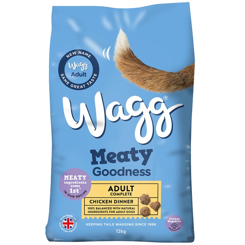 Wagg Meaty Goodness Complete Dry Adult Dog Food  Chicken 12kg
