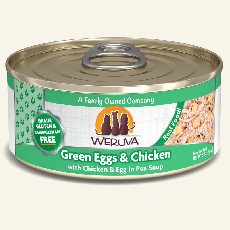 Weruva Cat Green Eggs & Chicken 5.5oz Single 5.5oz