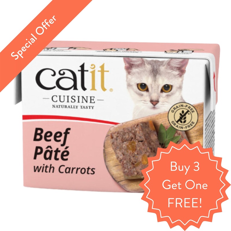 Catit Beef with Carrots Pt 95g