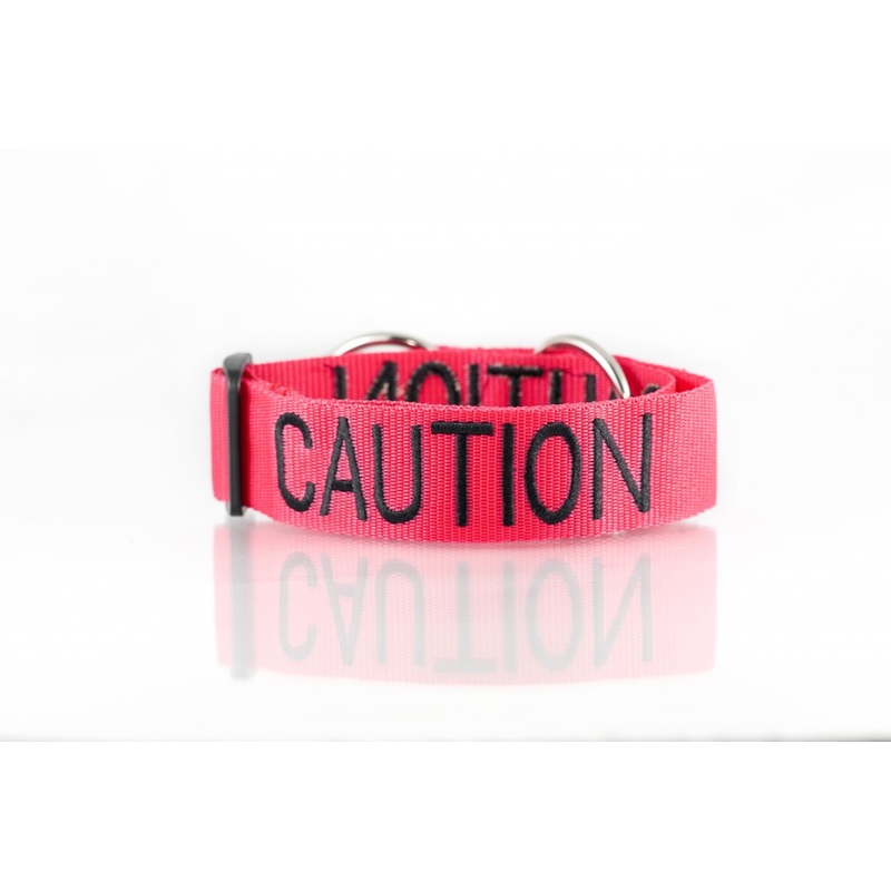 Caution Semi Choke Collar