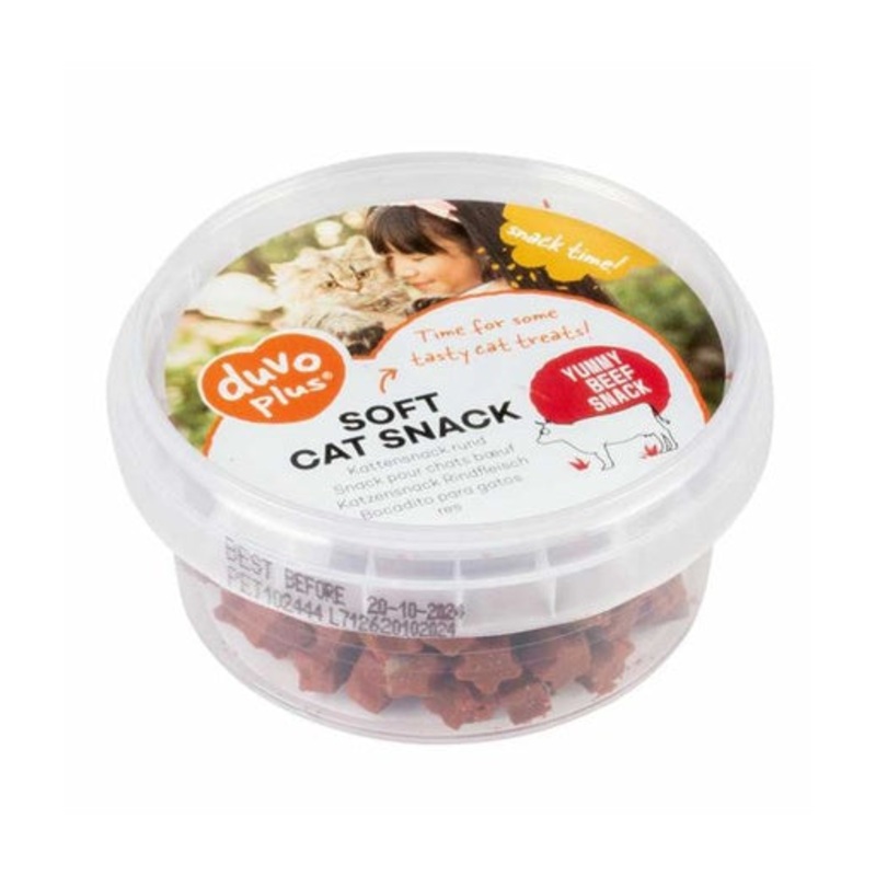 Duvo+ Soft Cat Snack Beef 100g
