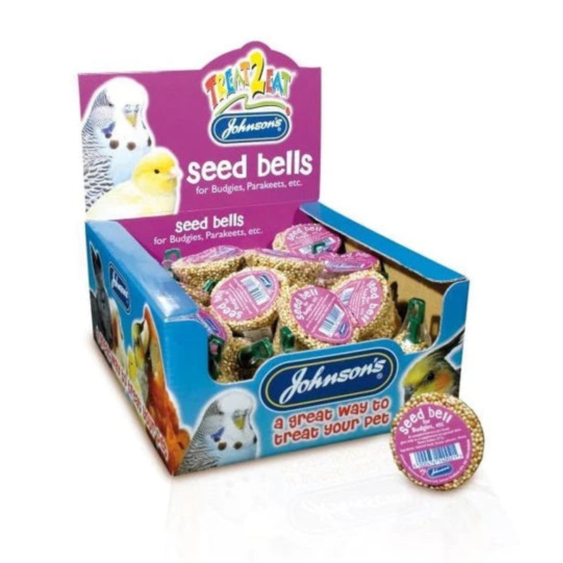 Johnson’s Budgie Seed Bell – Single