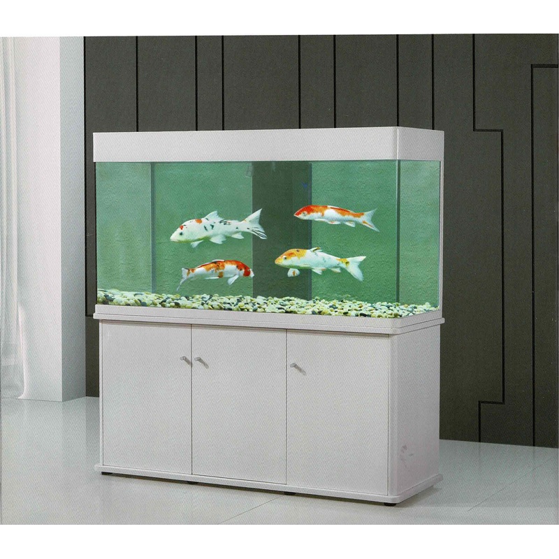 Oceanson R100 – 100cm Curved Corner Aquarium, Cabinet and Sump Black