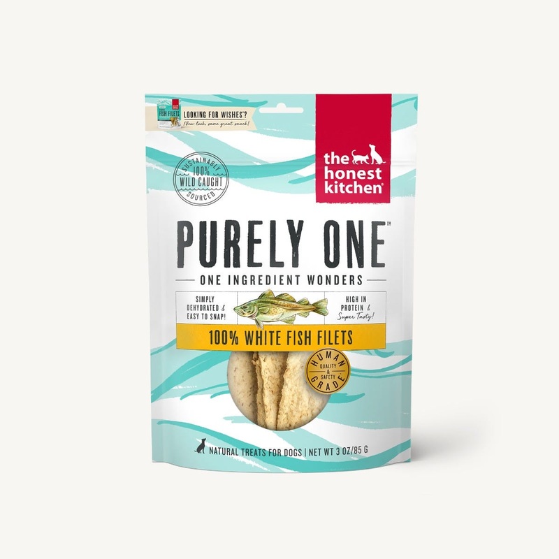 THE HONEST KITCHEN PURELY ONE – 100% WHITE FISH FILETS (WISHES)