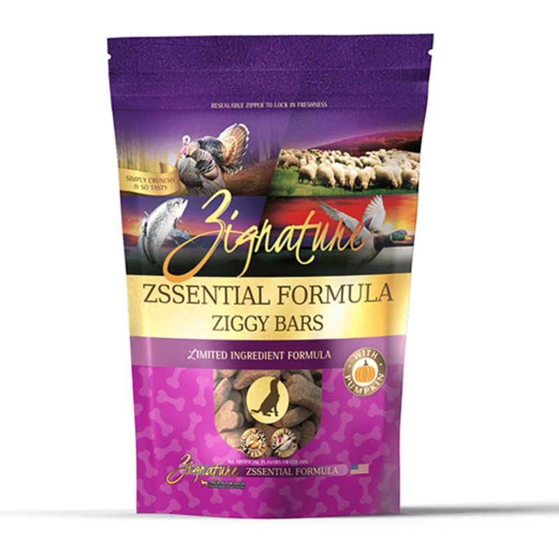 Zssentials Formula Ziggy Bars Limited Ingredient Grain-Free Crunchy Dog Treats 12oz