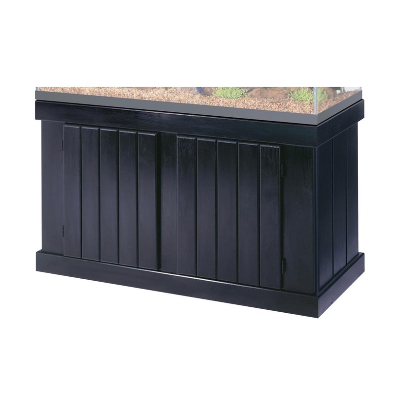 Aqueon Classic Pine Stand, Black 48 x 18