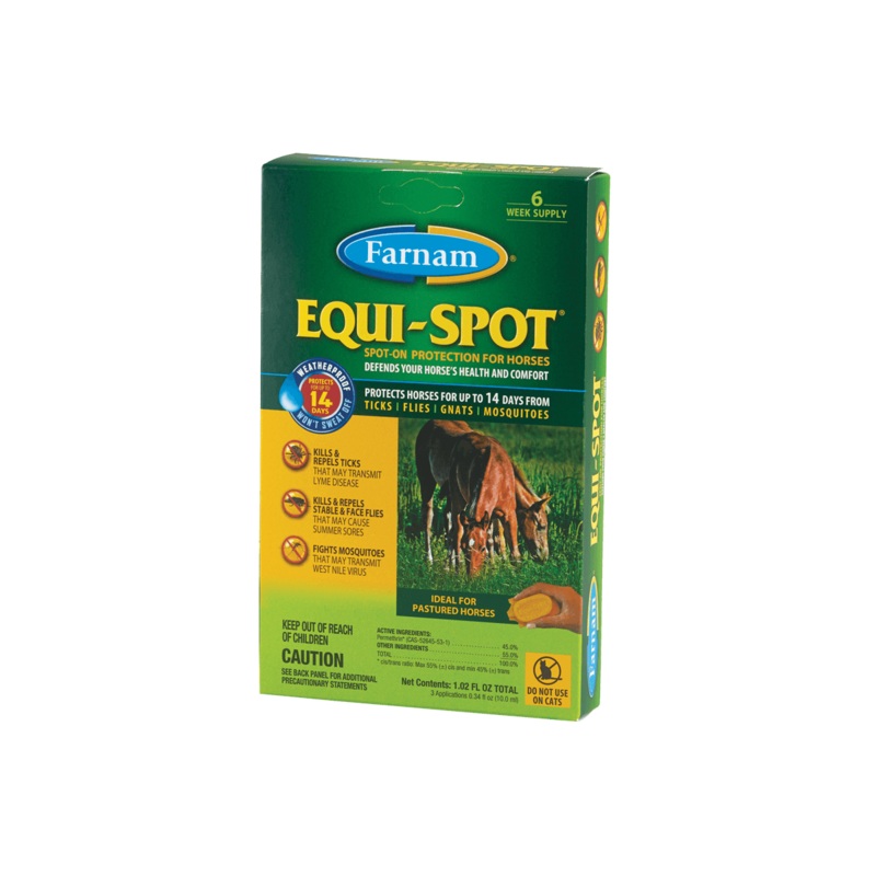 Equi-Spot Spot-on Protection for Horses 6 Week Supply