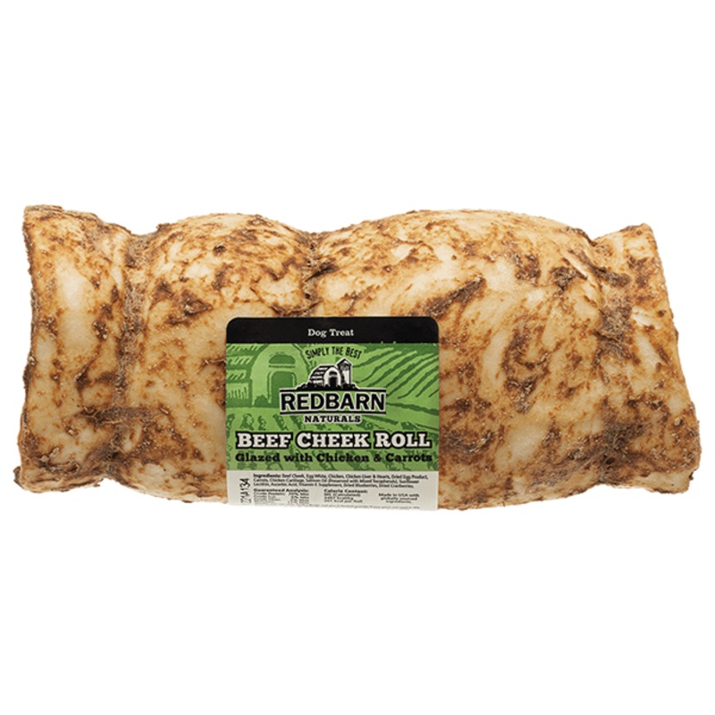 Glazed Beef Cheek Roll Dog Chew Small / Medium