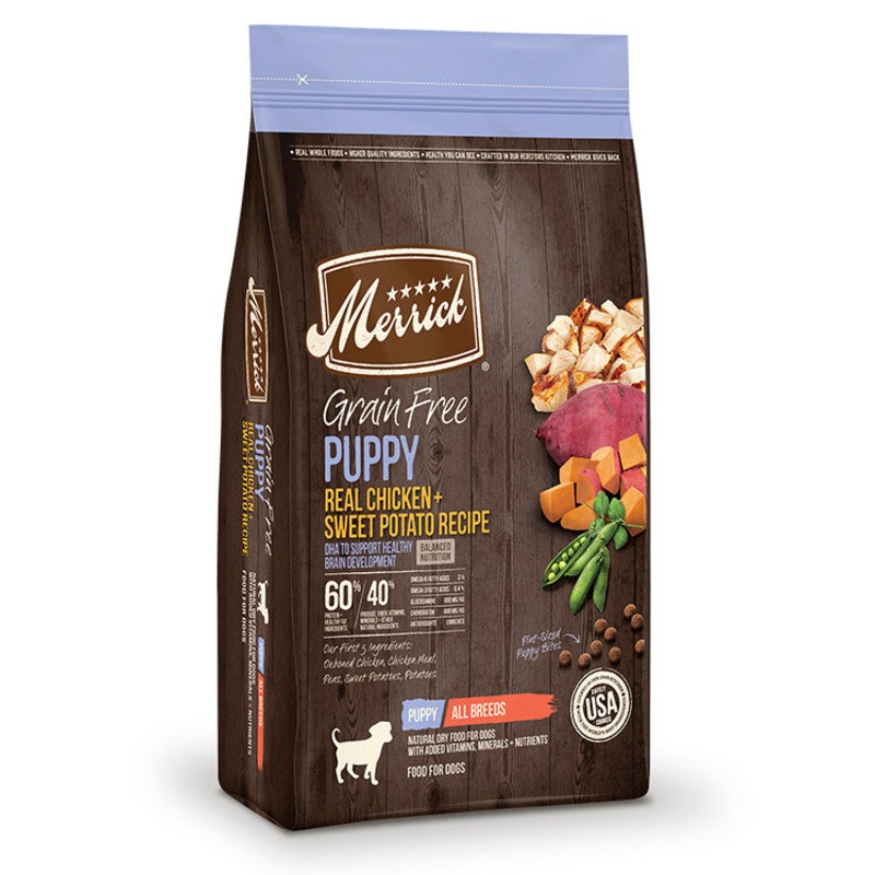 Merrick Grain Free Puppy Chicken Recipe Dry Dog Food