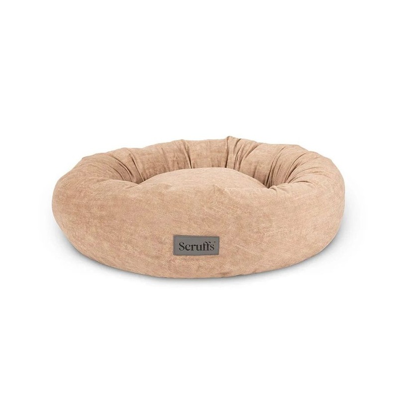 Scruffs Oslo Donut Dog Bed – Blush Pink Medium