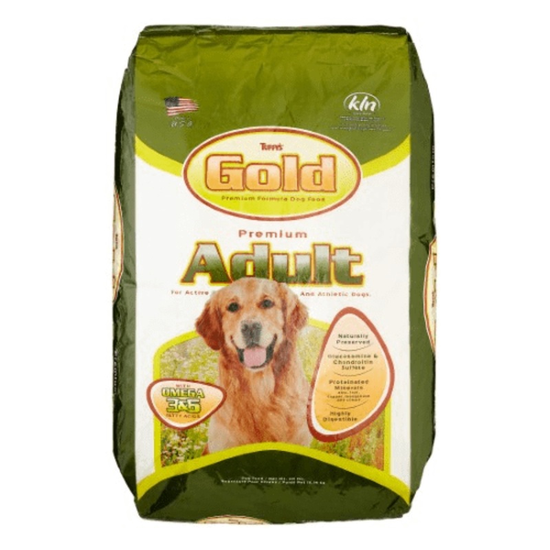 Tuffy’s Premium Gold Adult Dog Food 40 Lb Bag