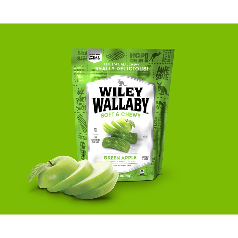 Wiley Wallaby Gourmet Blasted Green Apple