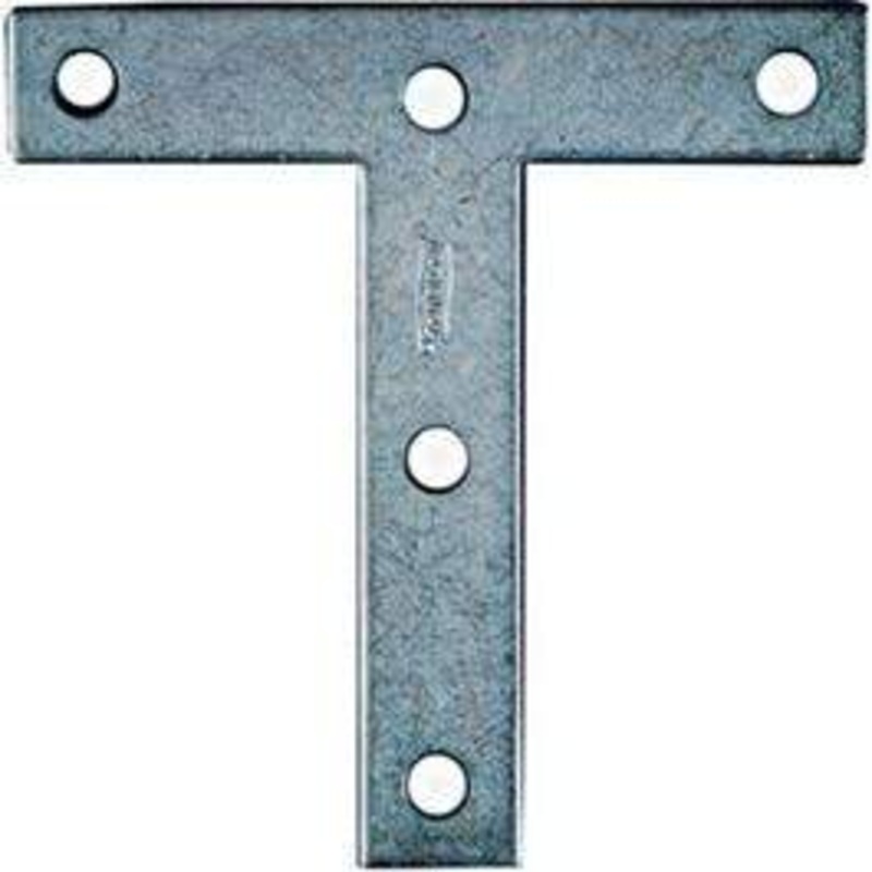 4 x 4-In. Zinc “T” Plate