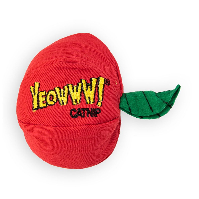 Ducky World Yeowww! Apple Catnip Toys