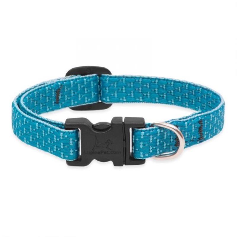 LupinePet Eco Dog Collar 3/4″ x 9-14″ Tropical Sea