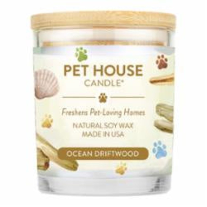 Pet House Candles Ocean Driftwood Mini
