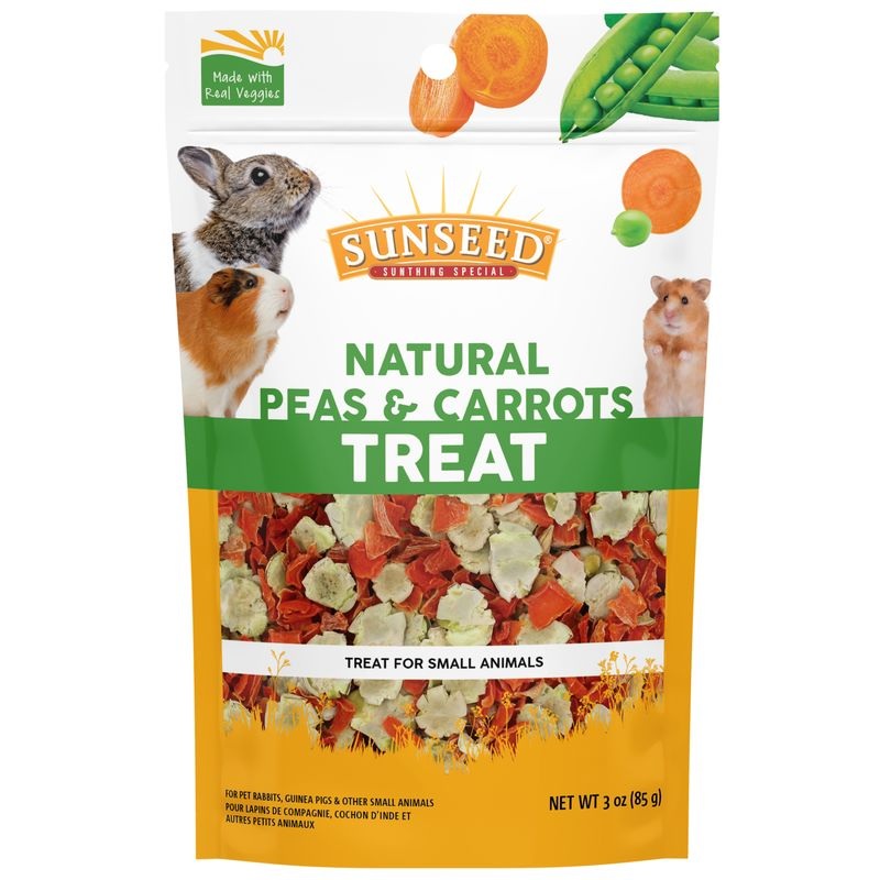 Sunseed Natural Peas & Carrots Treat 3 oz