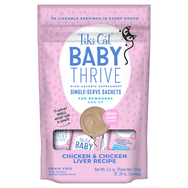 Tiki Cat Baby Thrive Chicken Liver 20 Pack