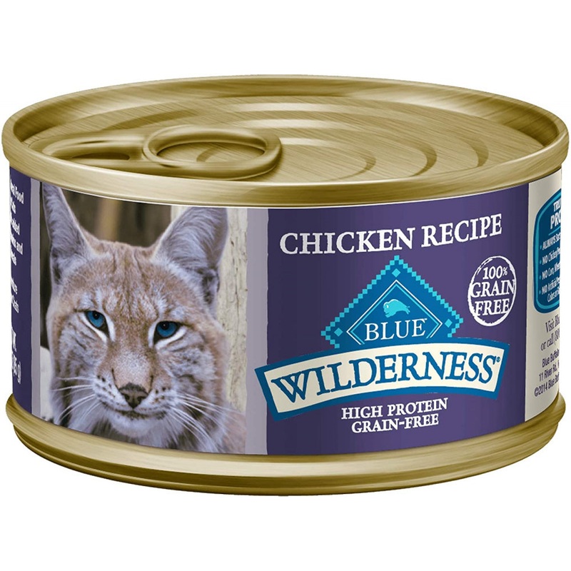 Wilderness Chicken Recipe Canned Grain-Free Cat Food 5.5 oz, case of 24
