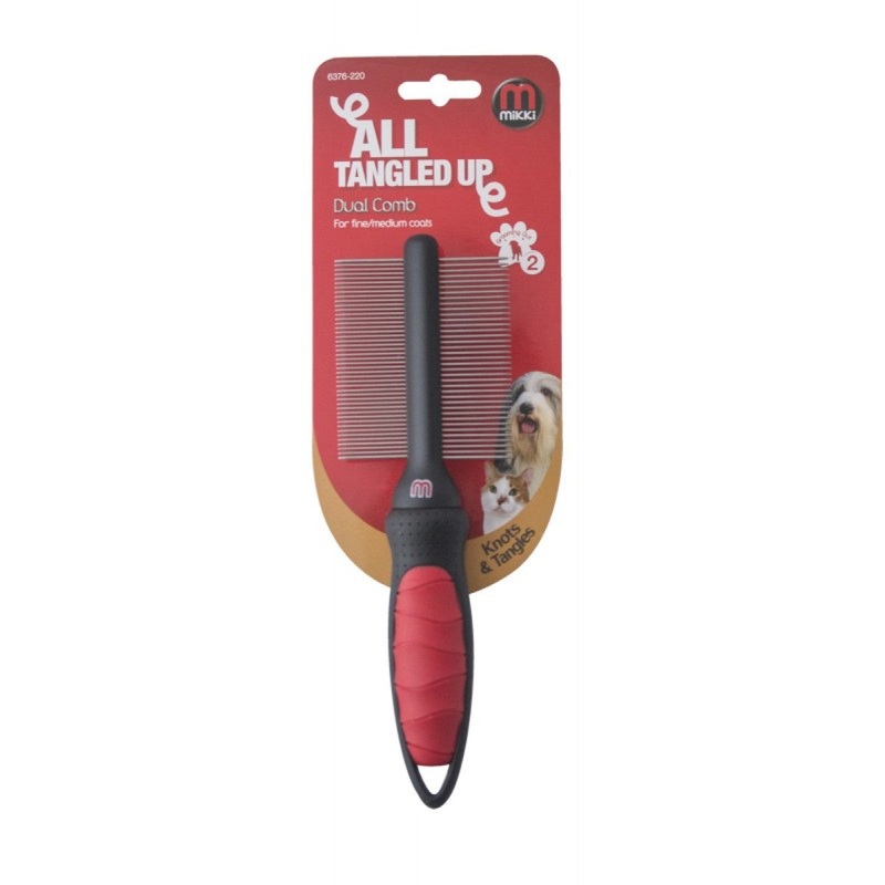 Dual Comb for Fine & Medium Coats
