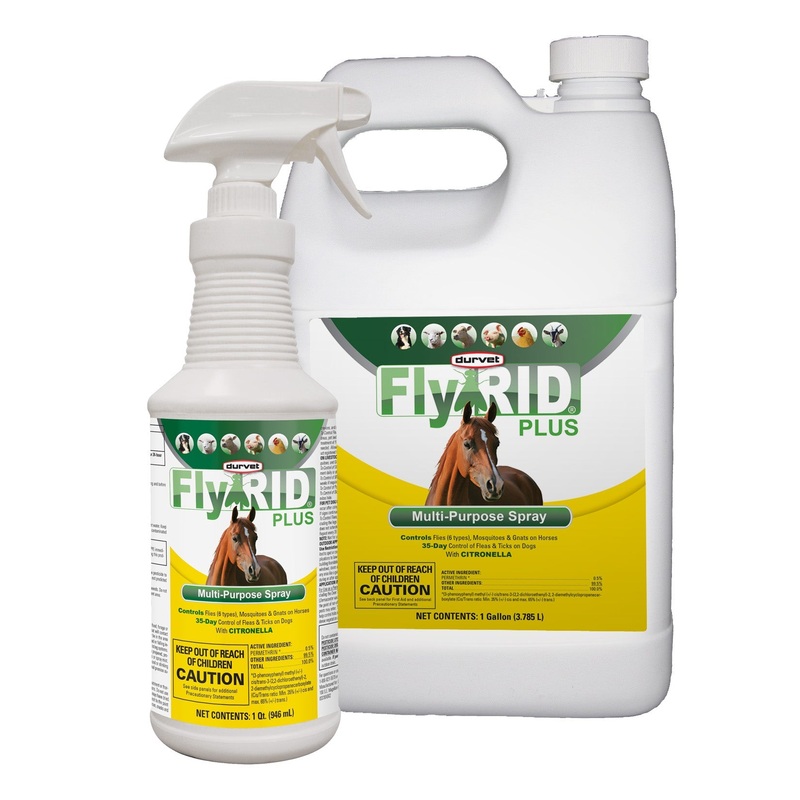 Durvet FlyRID Plus Spray 32 oz