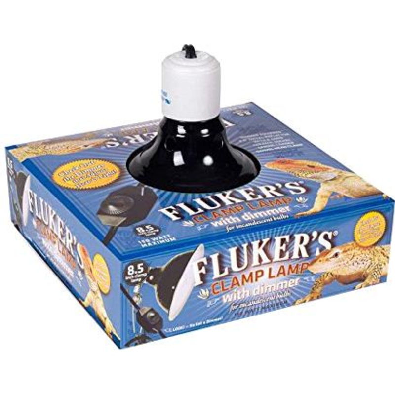 Fluker’s Repta Clamp Lamp with Dimmer 8.5 inch