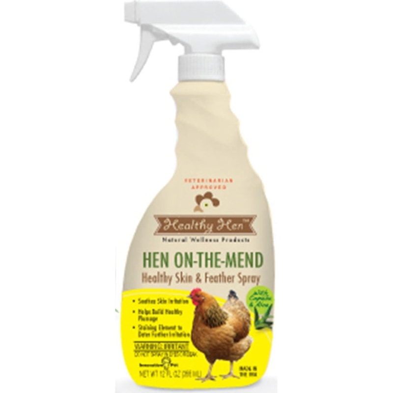 HEALTHY HEN ON THE MEND SKIN & FEATHER SPRAY 12 OZ
