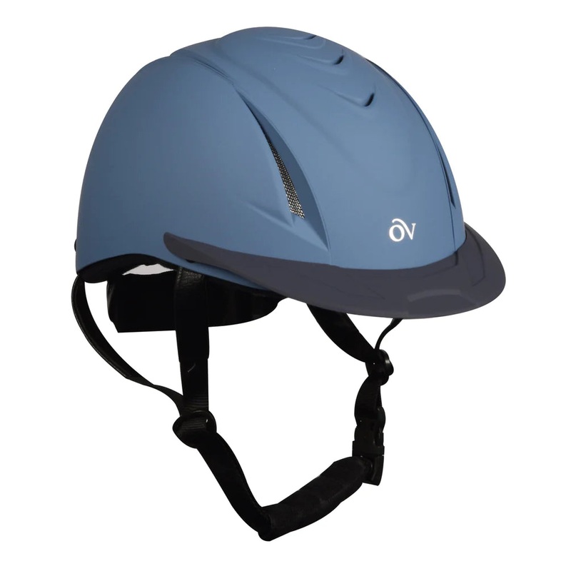 Ovation Deluxe Schooler Helmet BLUE L/XLARGE